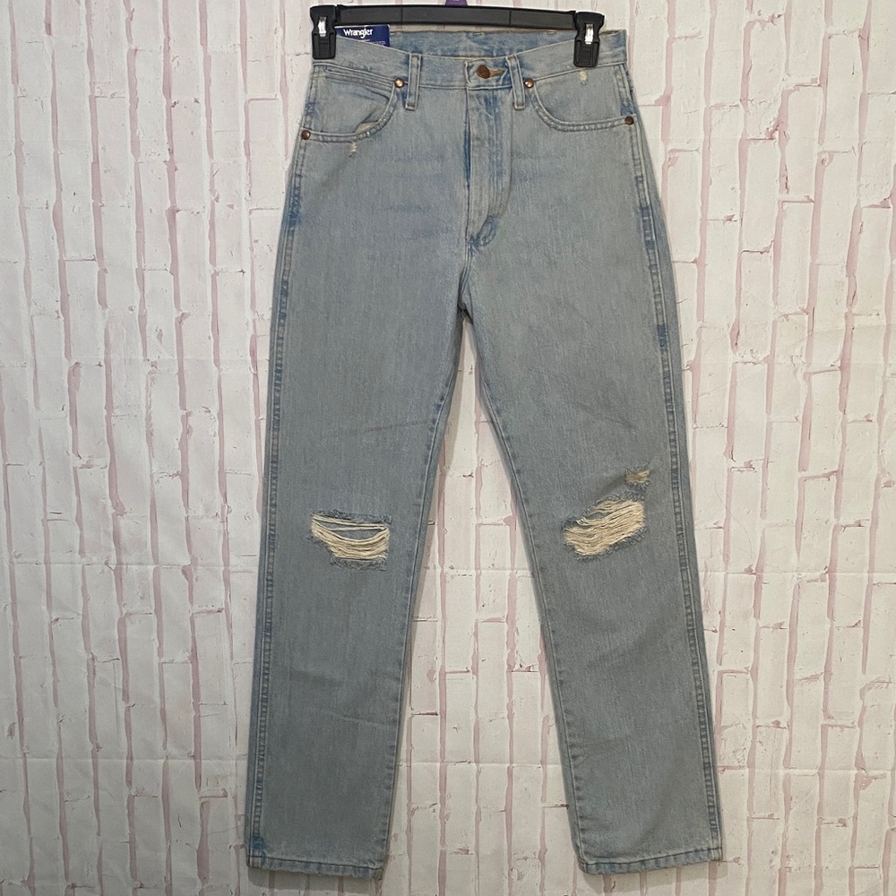 Wrangler Women’s NWT Natural Rise Slim Fit Cowboy Cut Jeans 5 X 32